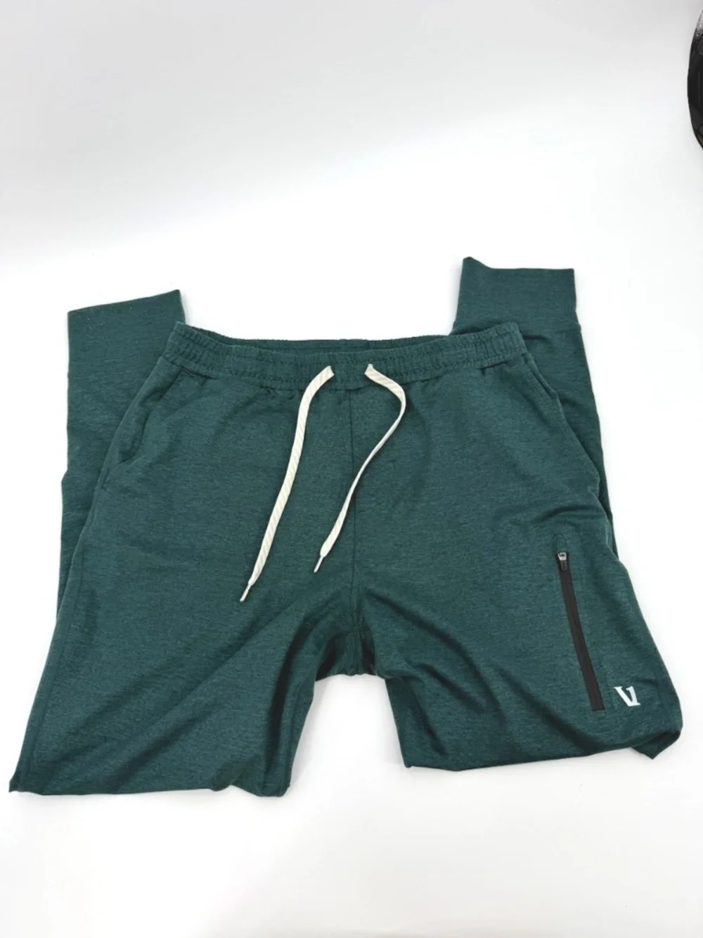Vuori Sunday Performance Jogger Mens M Agate Green Heather Medium Travel Pants